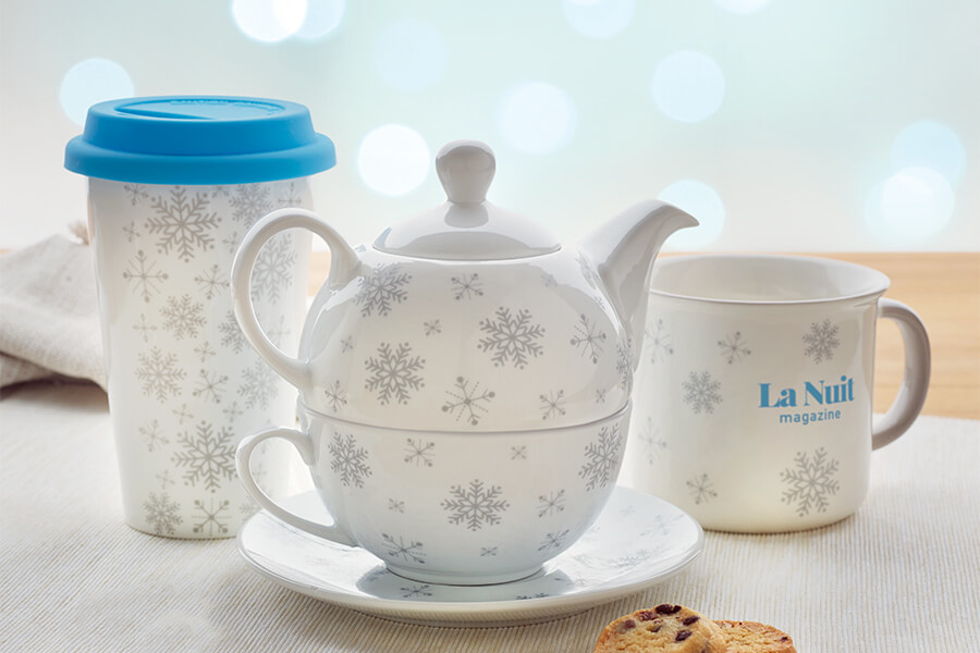 Regalos publicitarios Navidades: Juego de té